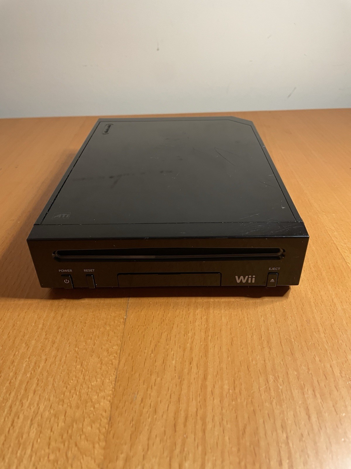 Nintendo Wii Console System Only Black RVL-101 (USA) Console & Cords