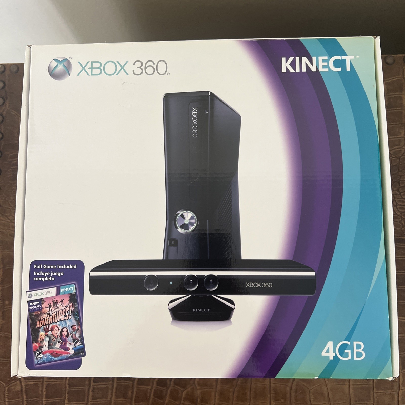 Microsoft Xbox 360 S Gaming Console and Kinect – Black