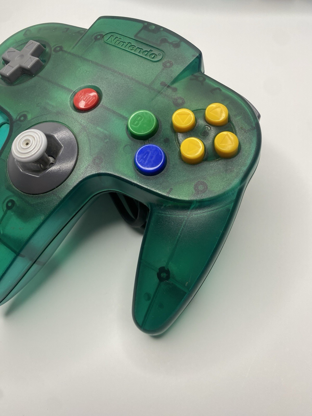 Ice Blue Nintendo 64 Console Bundle OEM – Tested + FAST Shipping! Missing Jumper
