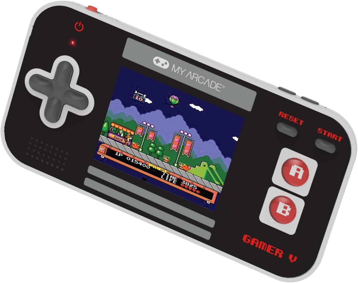 My Arcade Gamer V Classic-Red: Portable Gaming System /220 Retro Games/2.5″