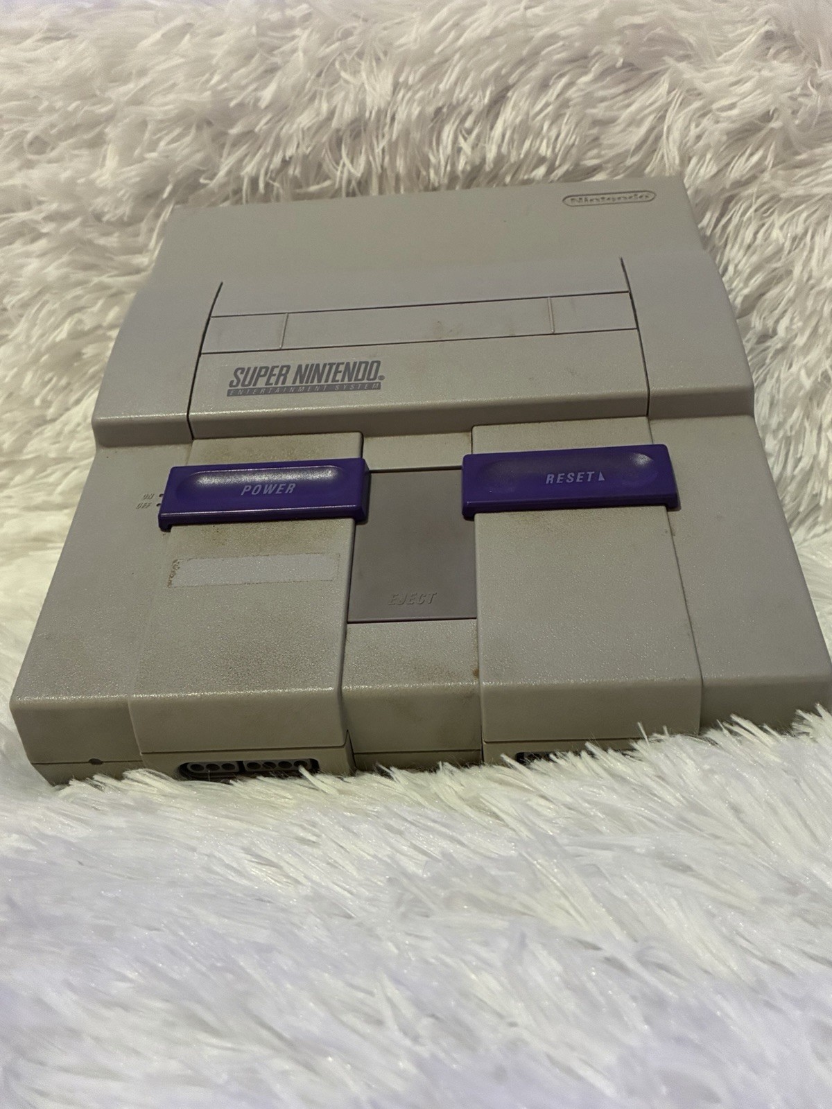 Original Nintendo SNES Console Bundle + 8 Games Mario RPG Zelda DKC TMNT