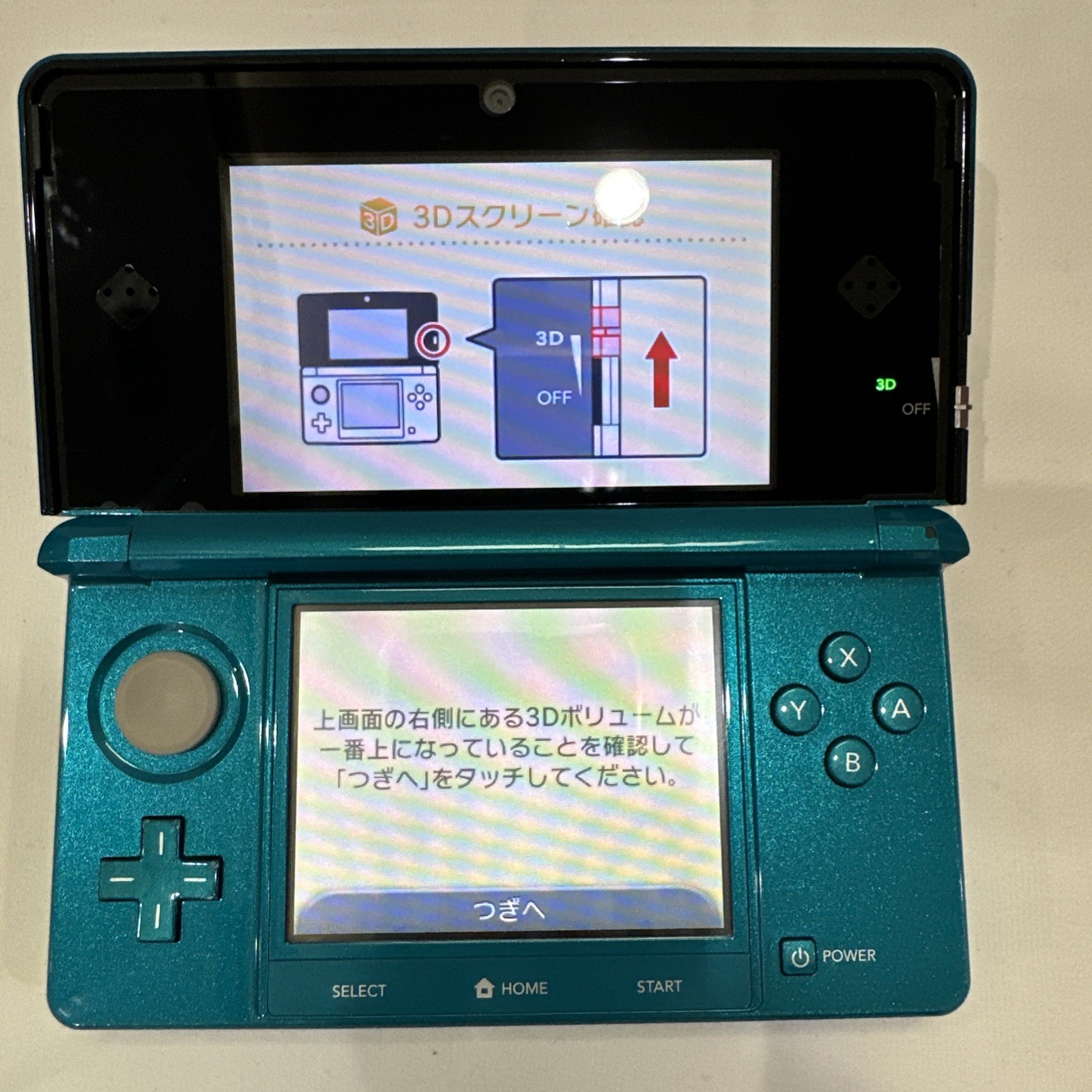 *TESTED* JAPANESE Nintendo 3DS Aqua Blue Console Complete In Box CIB #G67