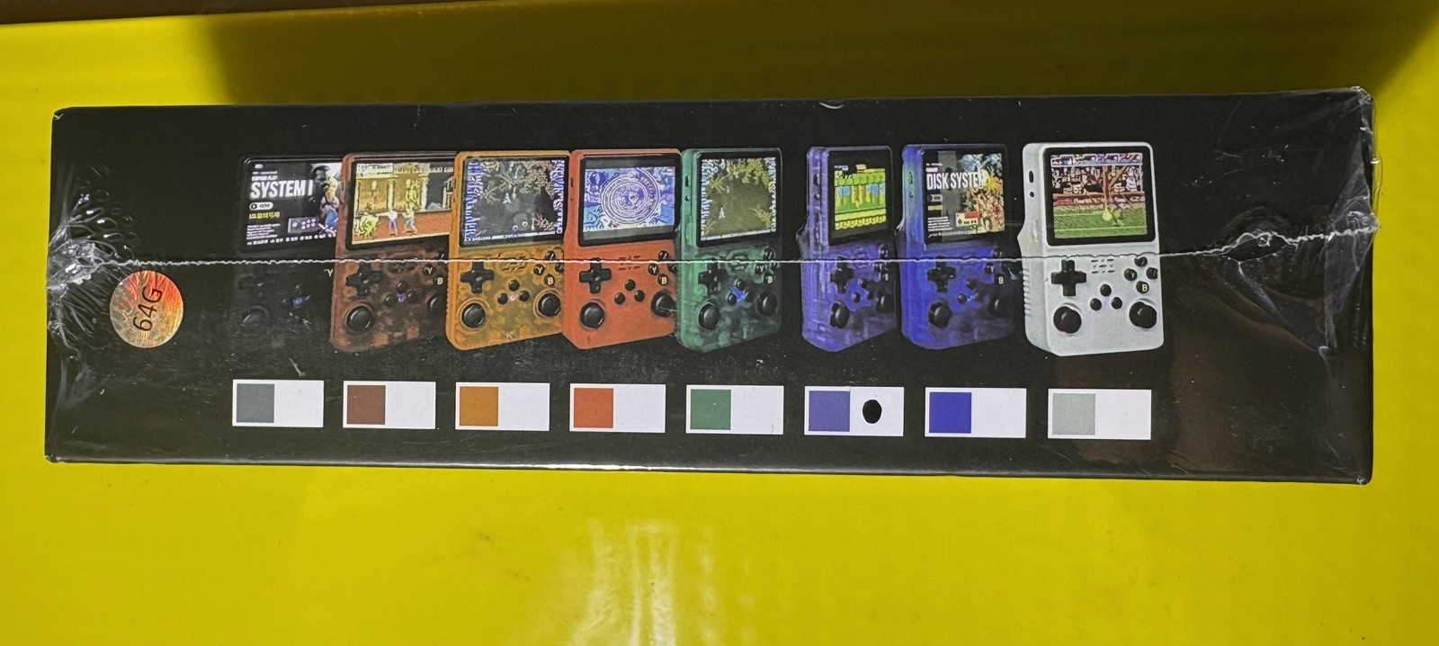 R36S Purple Handheld Game Console 3.5 Inch IPS Screen 20000+ Games Video Games