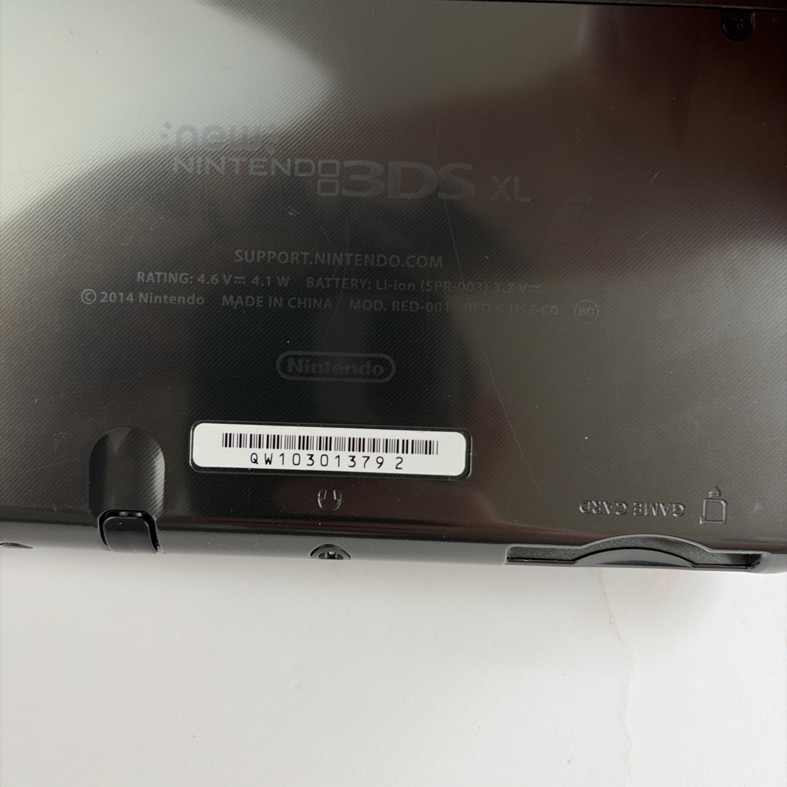 NICE! New Nintendo 3DS XL Gray Black Console Charger Stylus US Version