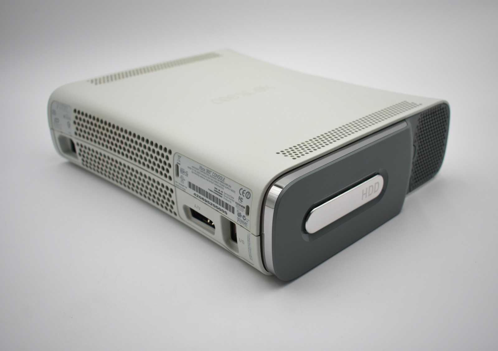 Microsoft Xbox 360 Pro 250GB Replacement Console Only White Cleaned