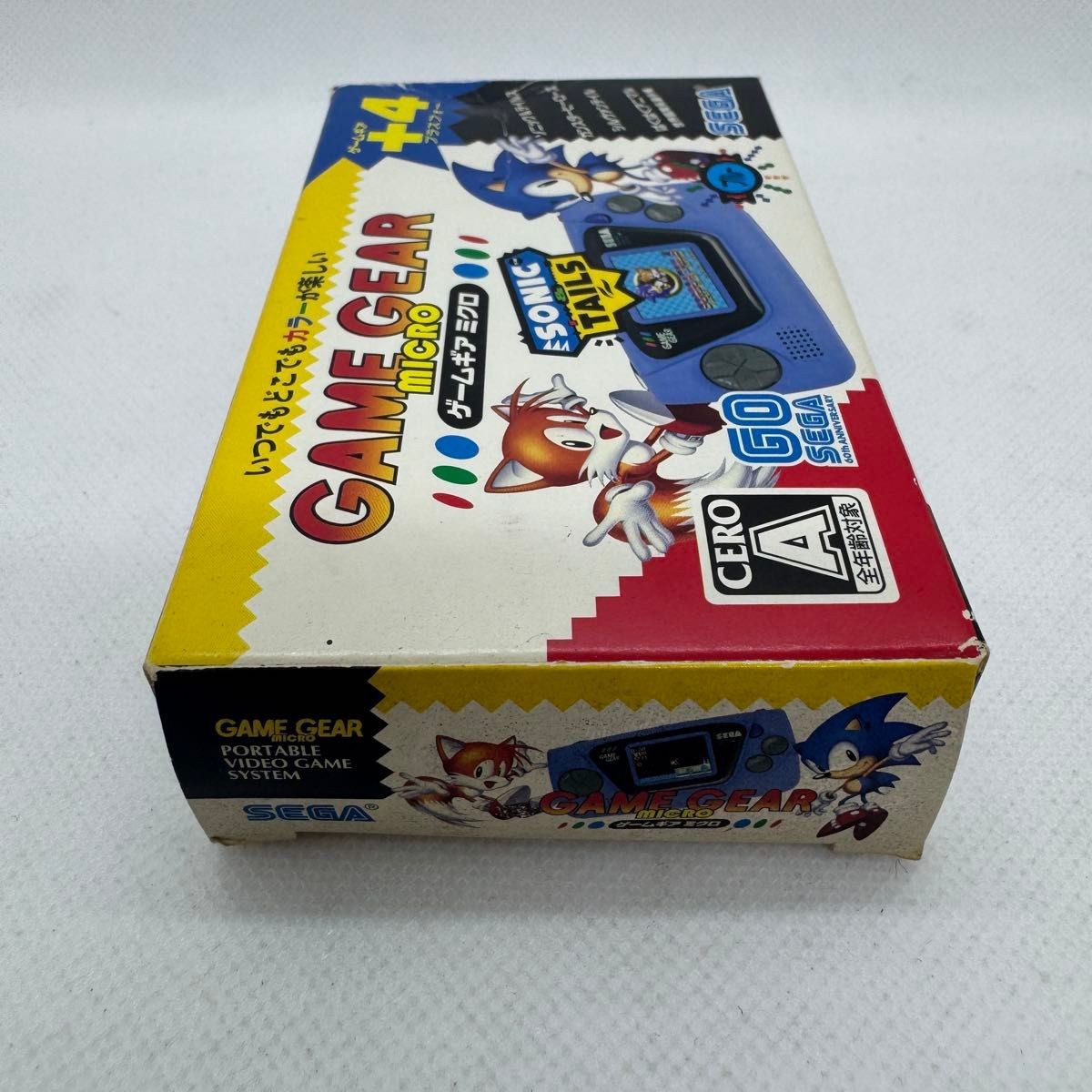 SEGA Game Gear Micro Blue HCV 3277 Tested Working Japan