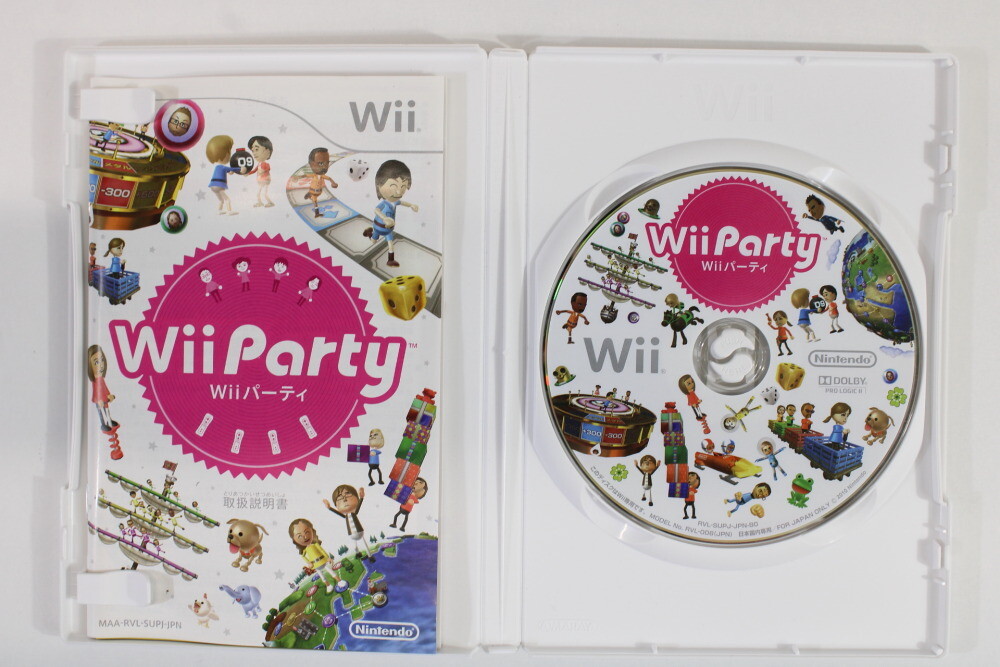 Boxed Japanese Nintendo Wii White Console Wii Party Controller US Seller Japan