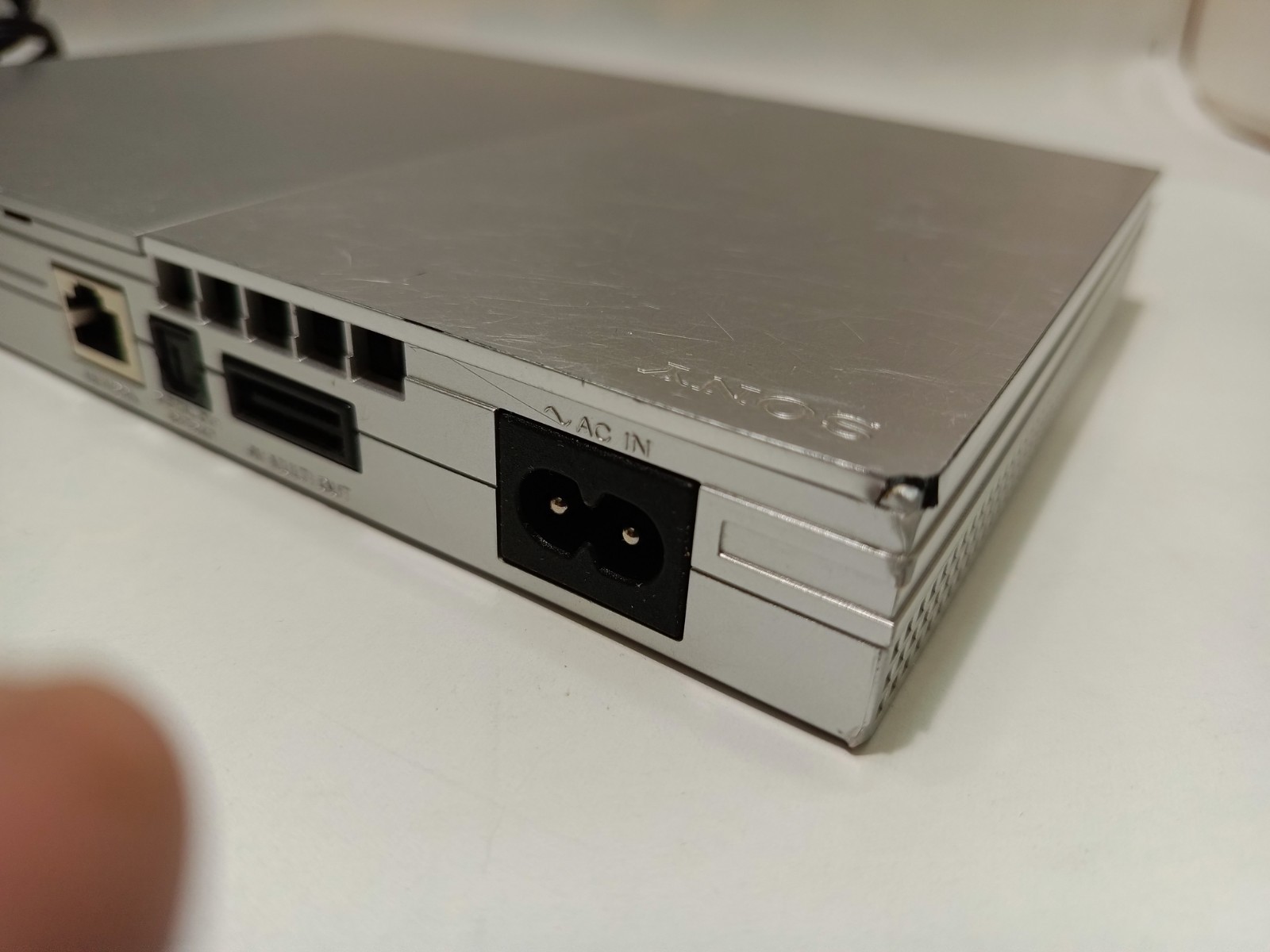 Sony PlayStation 2 Slim PS2 Silver Console Gaming System SCPH-90001