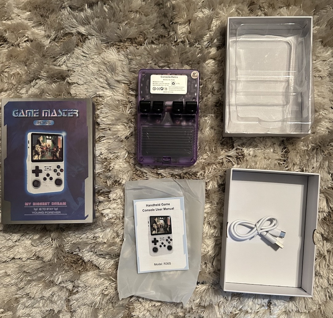 Game Master R36S Handheld Console