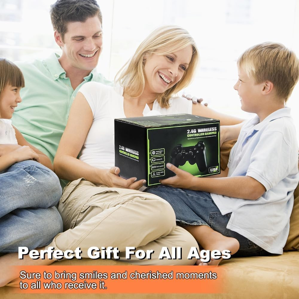 New Retro Gaming Console & Game Stick Pro – 20,000+ Classic Video Games, 23 Emul