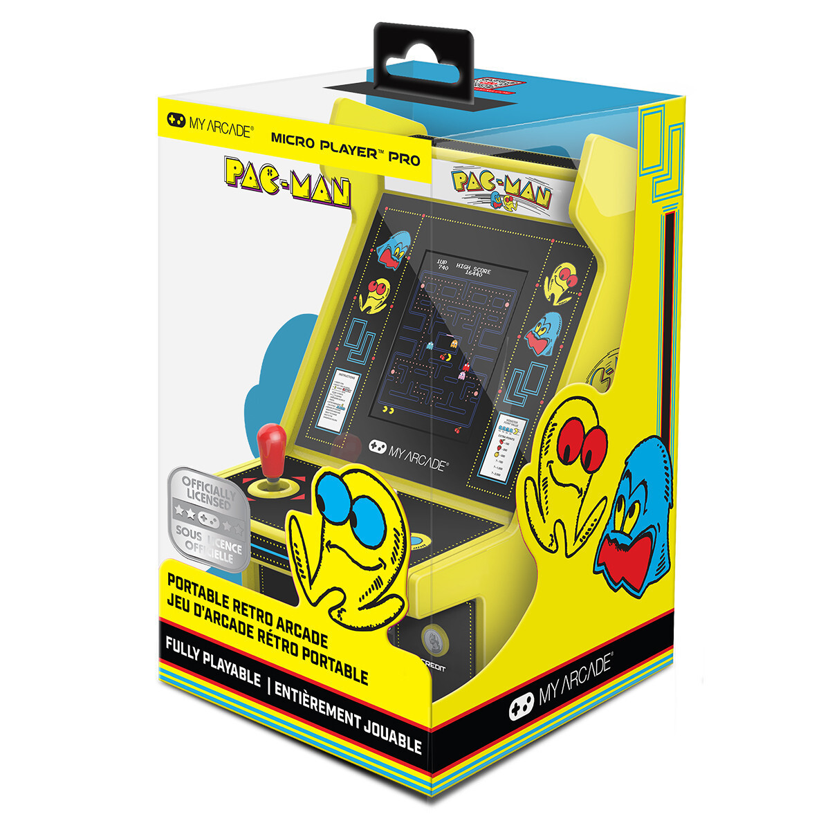Pac-man Retro Arcade 6.75″ Micro Player Pro – DGUNL-4194 – #