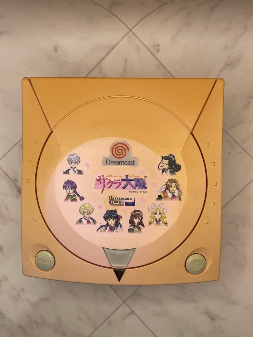 Sega Dreamcast console Sakura Taisen HKT-3000 tested
