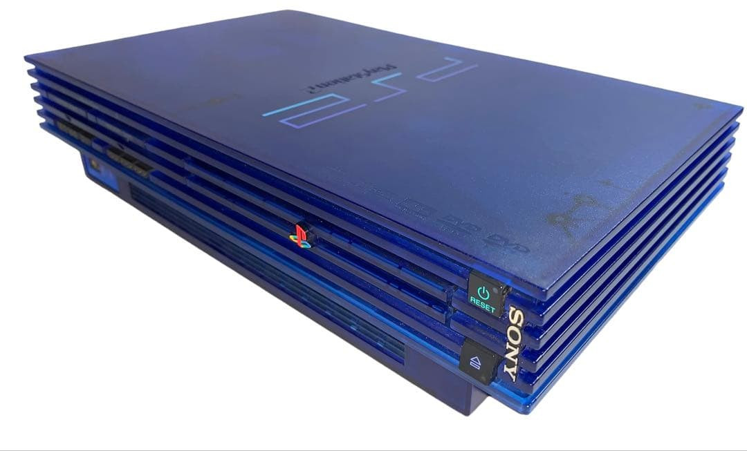PS2 Ocean Blue Console SCPH Limited Edition Sony PlayStation 2