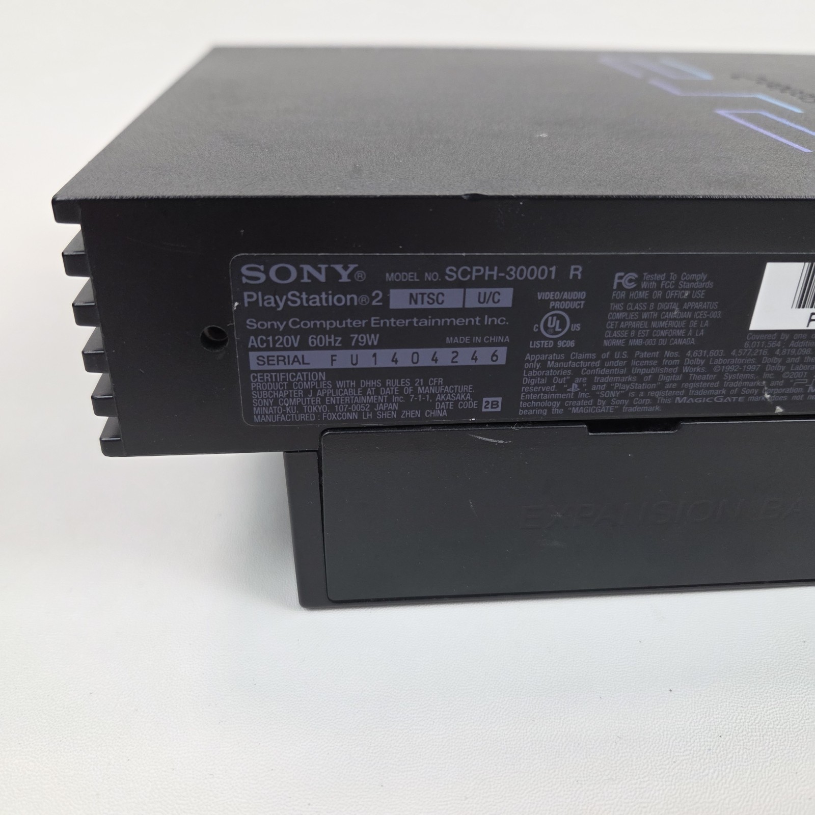 Sony PlayStation 2 PS2 Fat Console SCPH-30001 🎮 ~ Tested & Working ~ W/ Cables