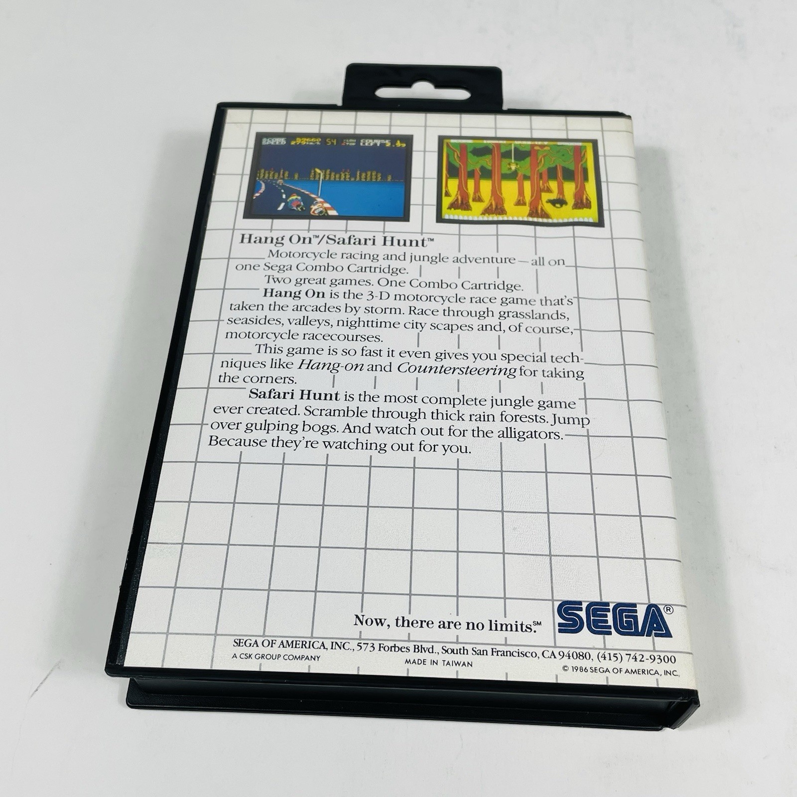 SEGA Master System Console, 2 Controllers, RF Switch, Power Supply and Game