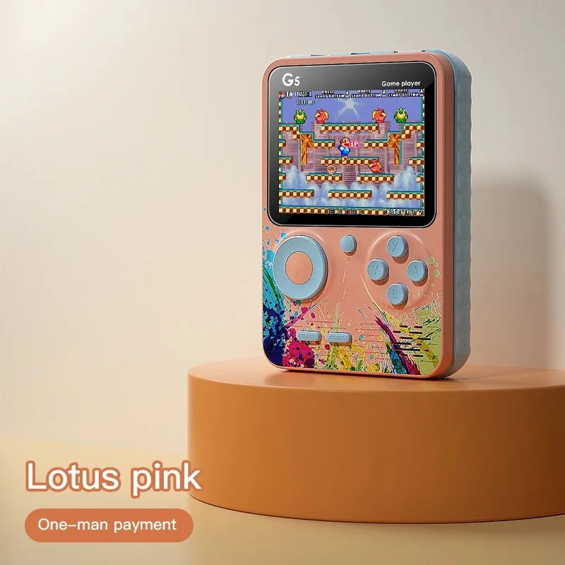 G5 500 in 1 MINI Game Handheld Game Players Portable Retro Video Console Boy 8 B