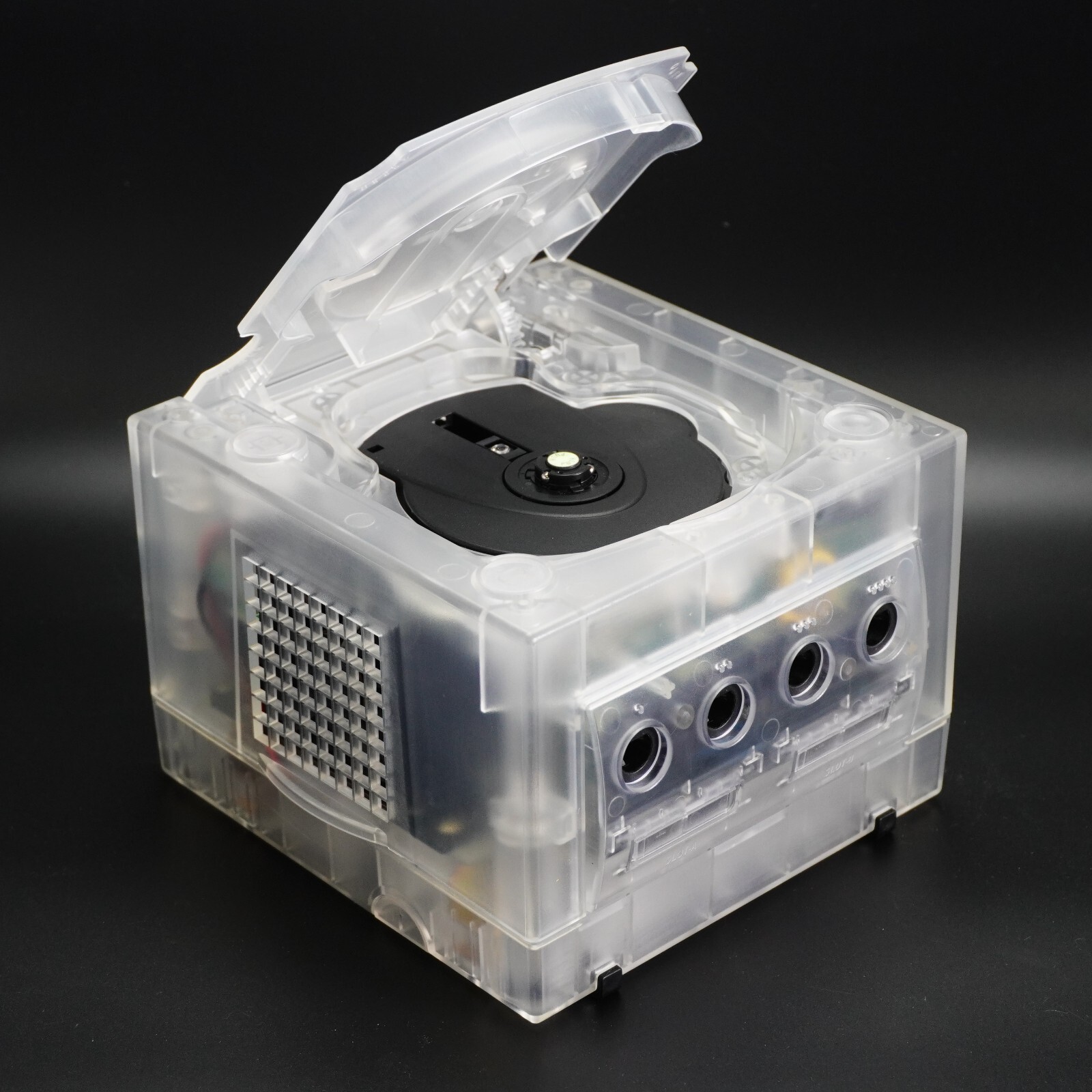 Nintendo GameCube Translucent Clear Shell Console NTSC U-C/J Region Switch Mod