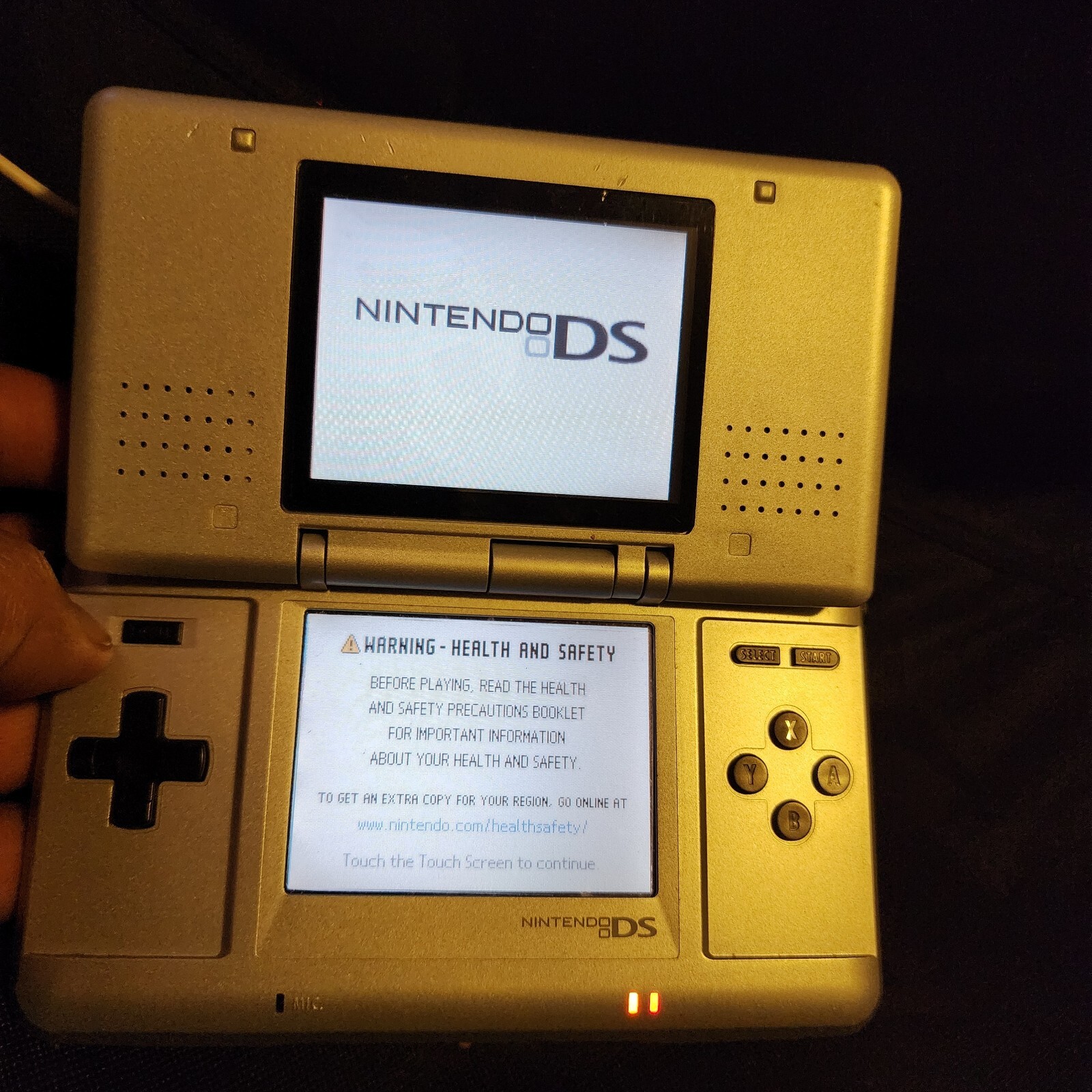 Nintendo DS Handheld System – Silver