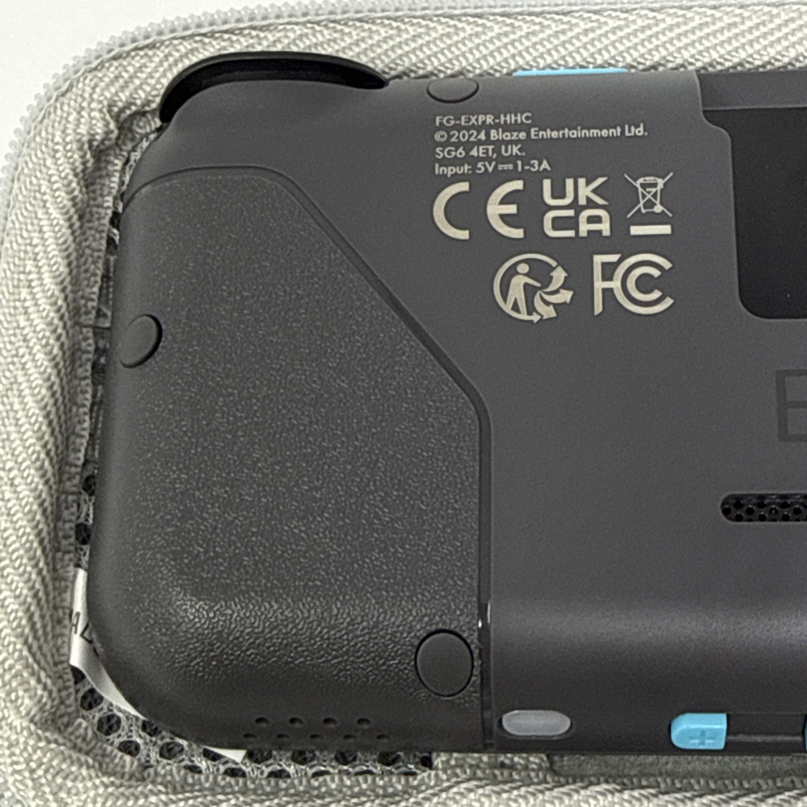 Blaze Evercade EXP Handheld Console – Gray + Case + USB-C – Tested Working