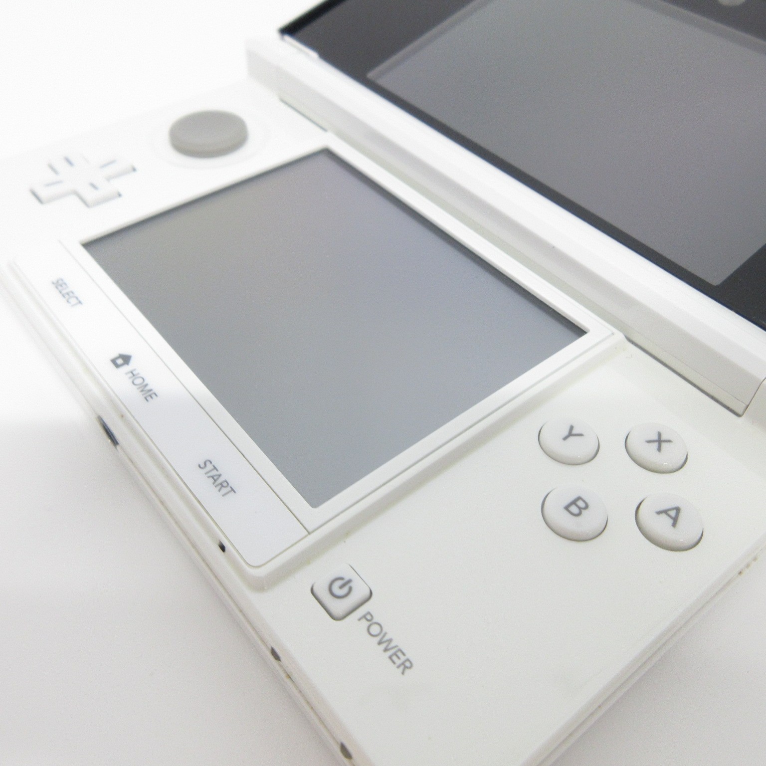 【Very Good】Nintendo 3DS Ice White Console ONLY Japanese Edition #DEN2/08/0615/01