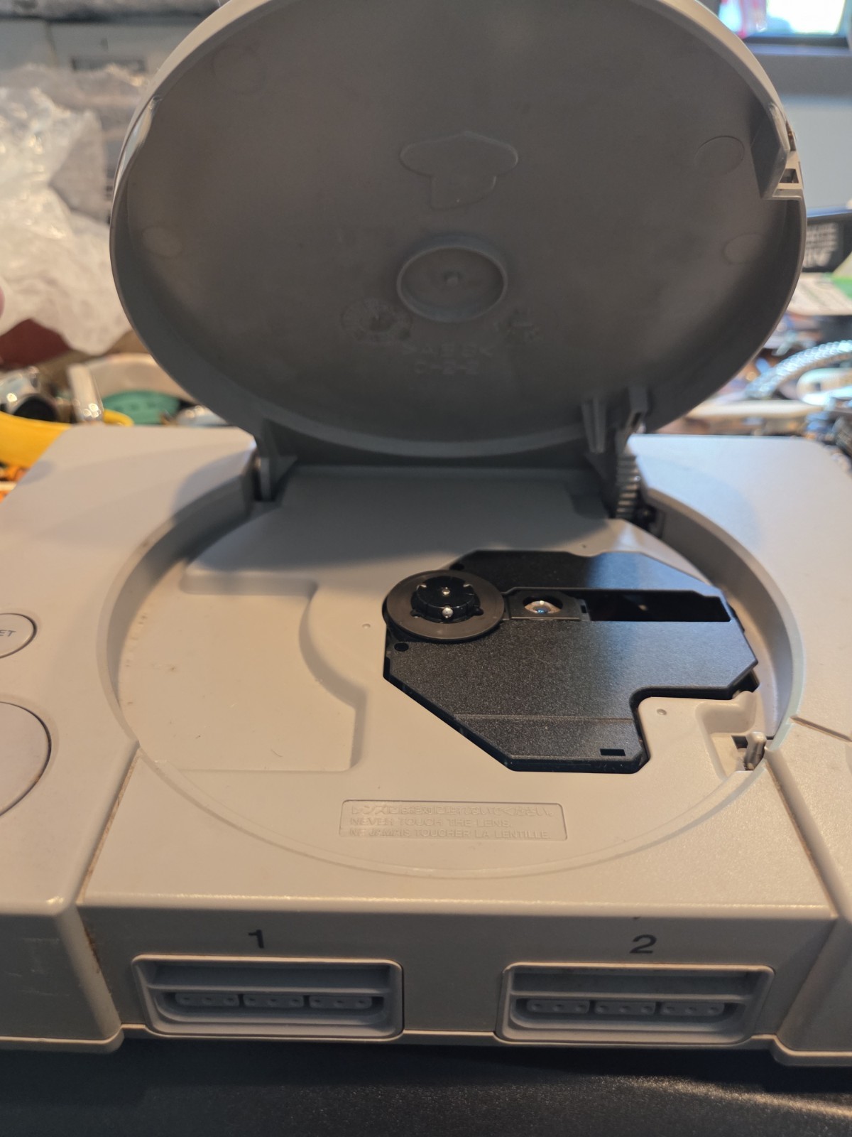 PS1 Playstation Japanese SCPH-1000 Console Only audiofile Tested Works U.S. Ship