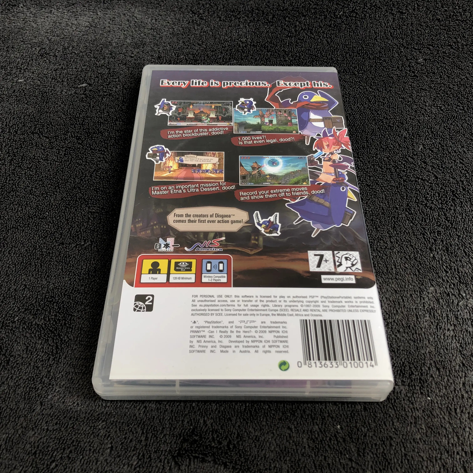 Psp Prinny: Can I Really Be the Hero? EUR Very Good Condition