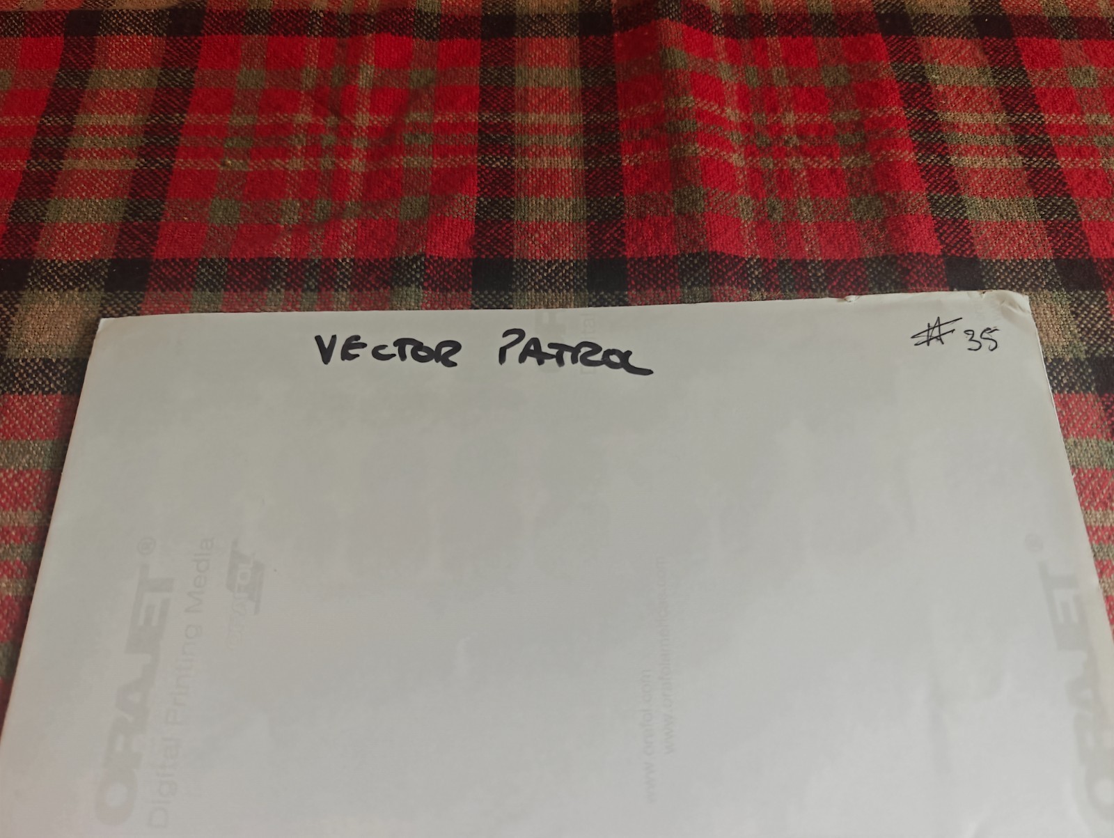 Vectrex Console VectrexWraps VectorPatrol, 1st Edition 35/35 Limited Rare 2014