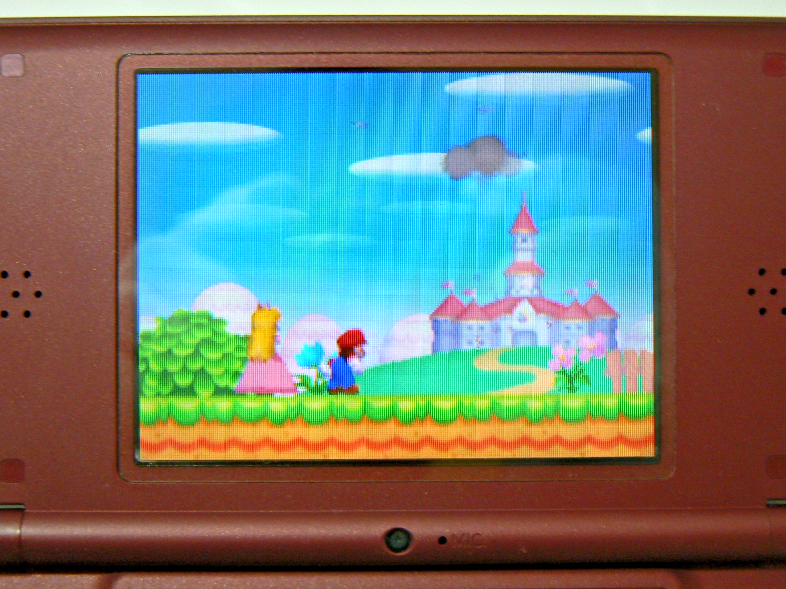 Nintendo DSi LL XL DS Burgundy Wine Red Console Used Tested NTSC-J