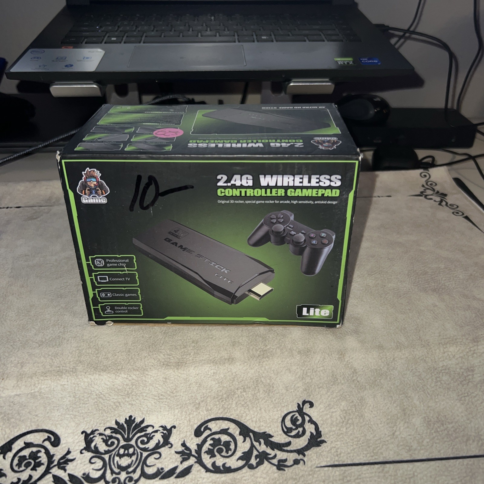 2.4 wireless control gaming system brand new.