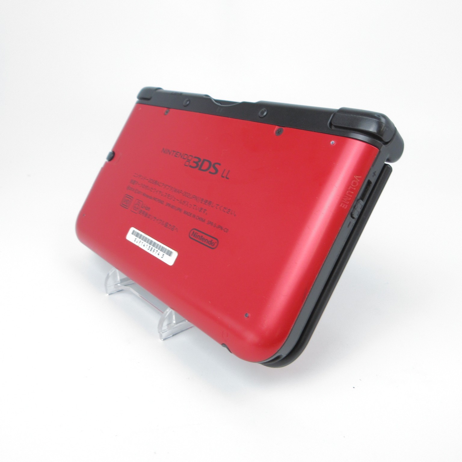 【Excellent】Nintendo 3DS LL XL Red x Black Console Japanese Edition #Arr0214/02