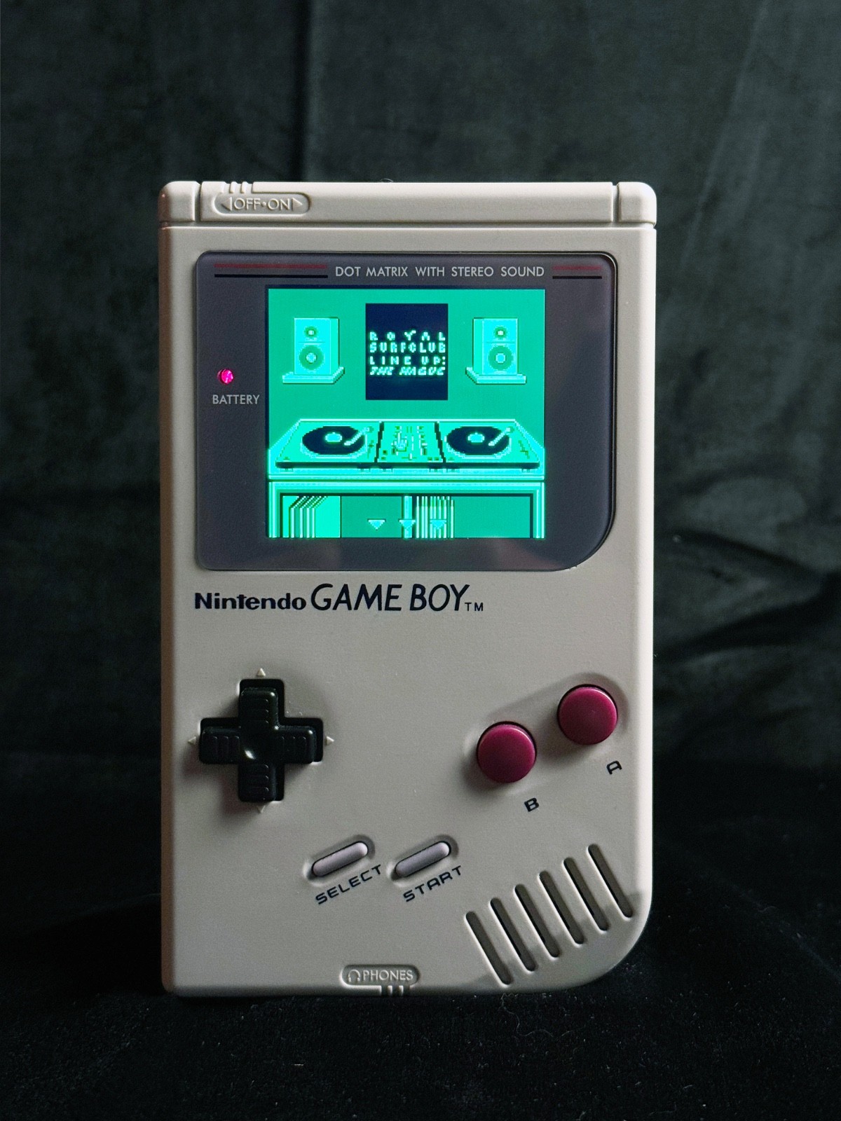 Game Boy Classic DMG – With Modded Color LED Screen