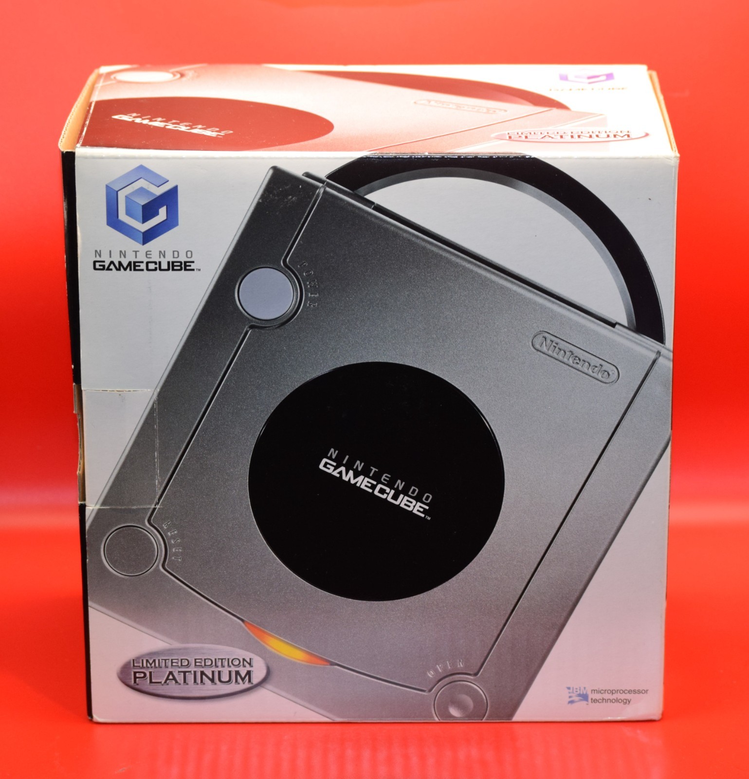 Nintendo GameCube Black Console DOL-101 Tested Working OEM Cords