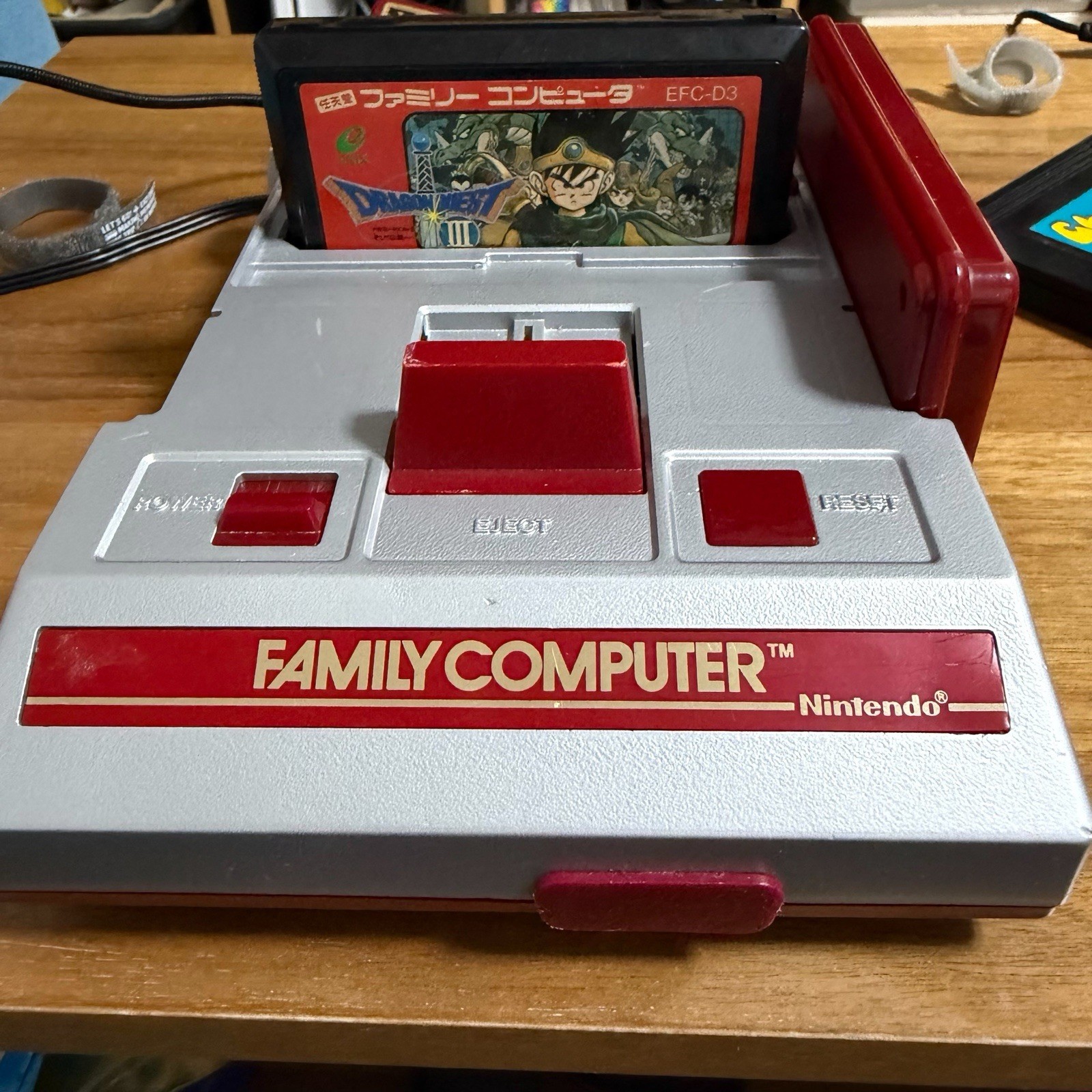 NES Nintendo Famicom SILVER Console AV / USB Power Supply Ver. JAPAN Rare