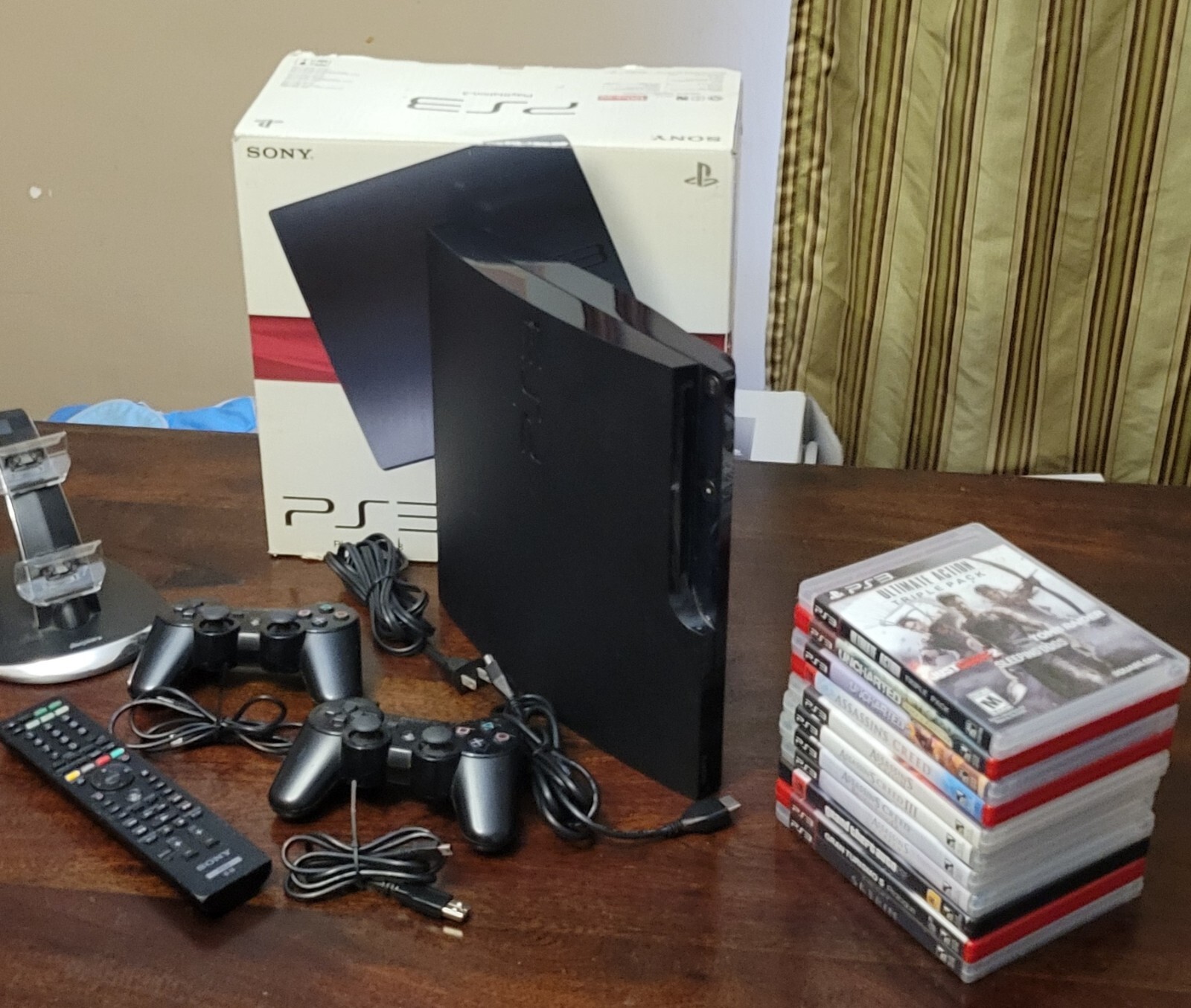 Sony Playstation 3 120GB Console Bundle w/13 Games & Accessories
