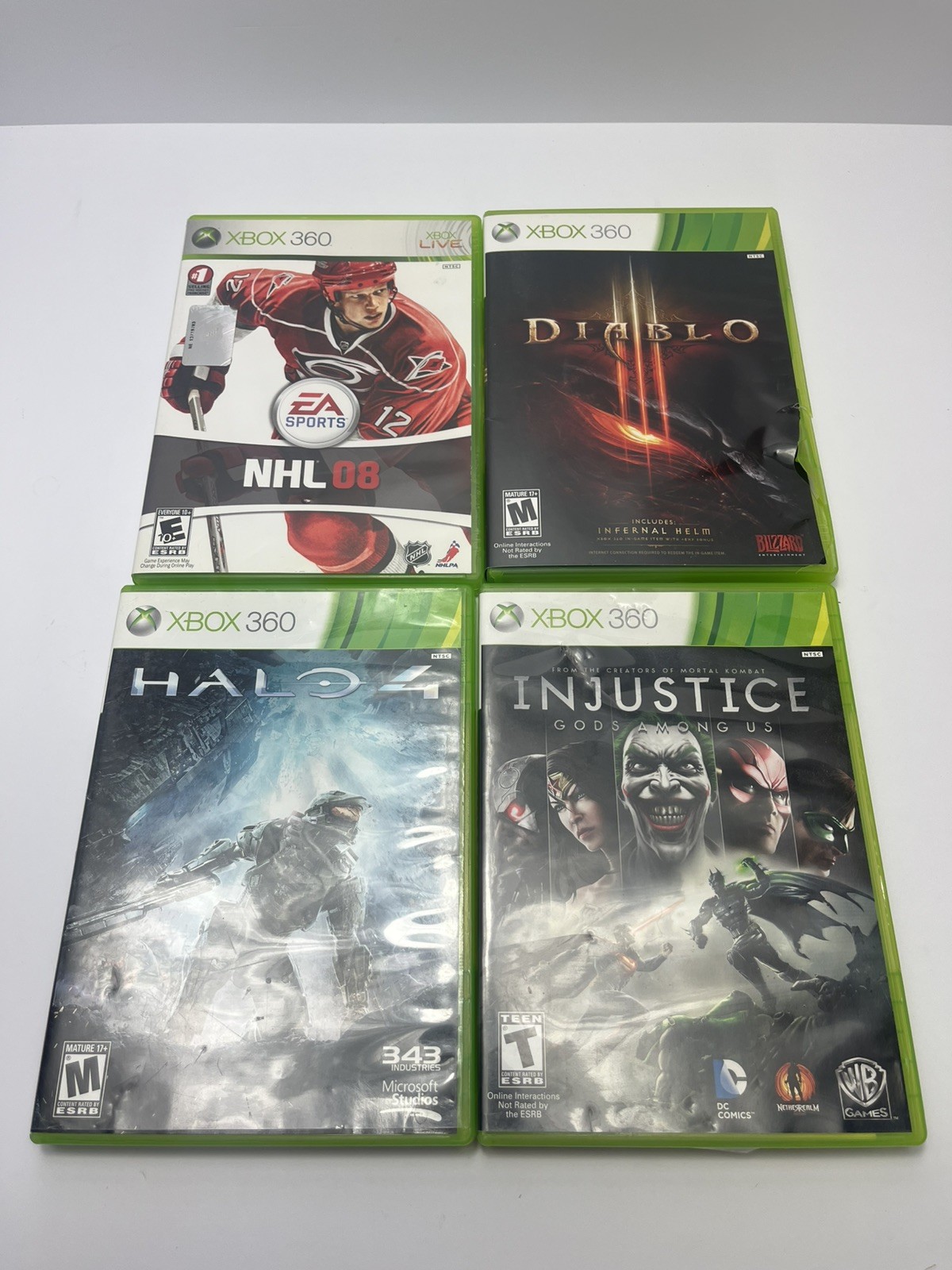 Xbox 360 20GB Bundle w/ Controller Chatpad 4 Games HDMI Tested