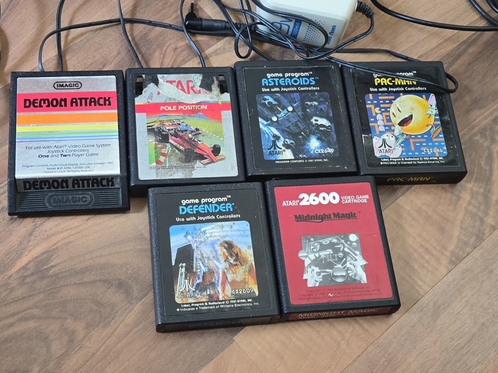 Atari 2600 Console System w 6 Games
