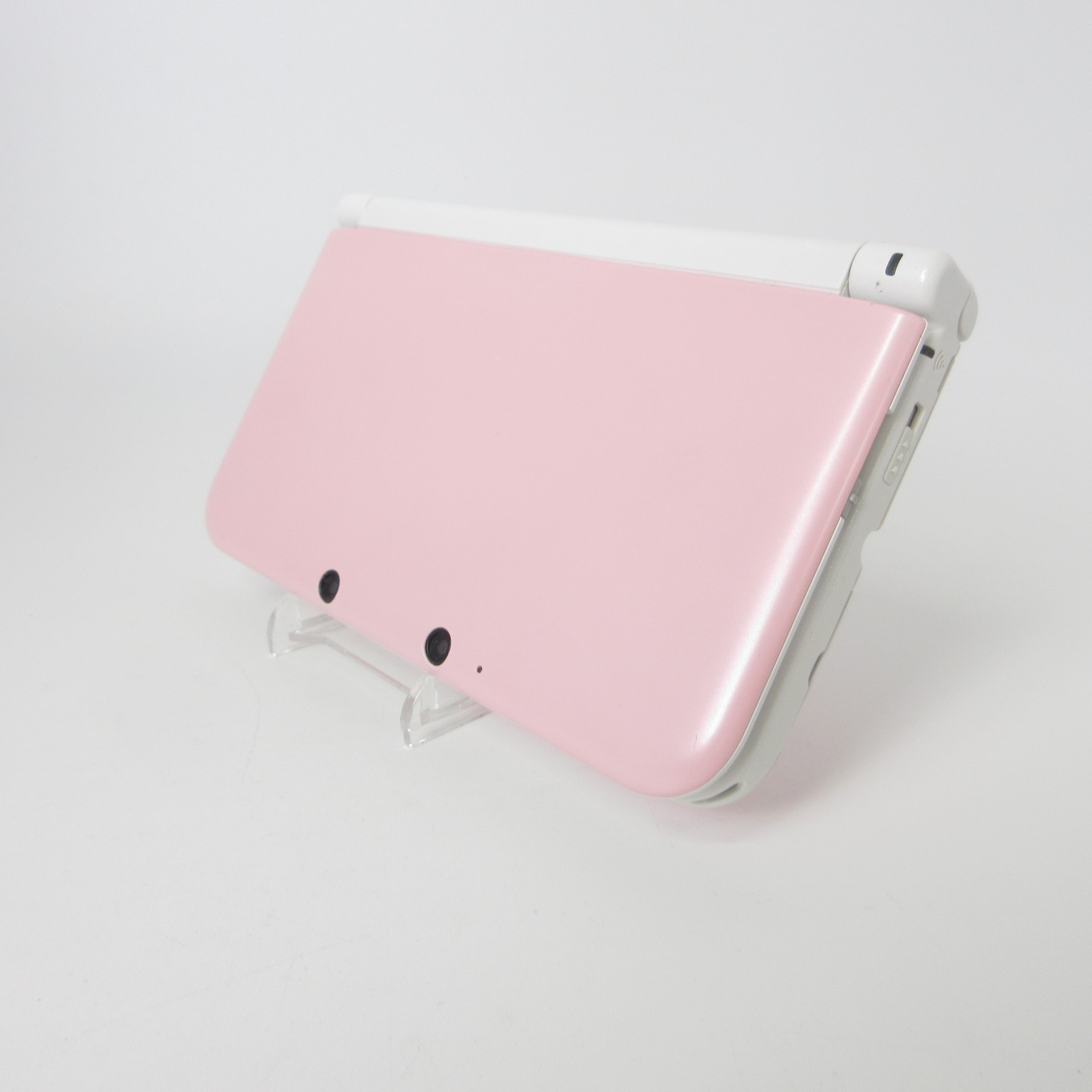 【Excellent】Nintendo 3DS LL XL Pink x White Console ONLY Japanese Edition #Arr042