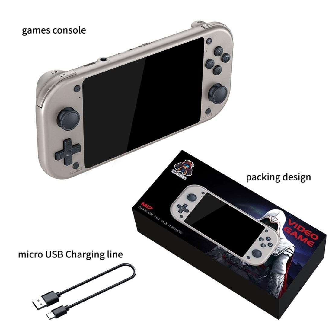 m17 handheld game console