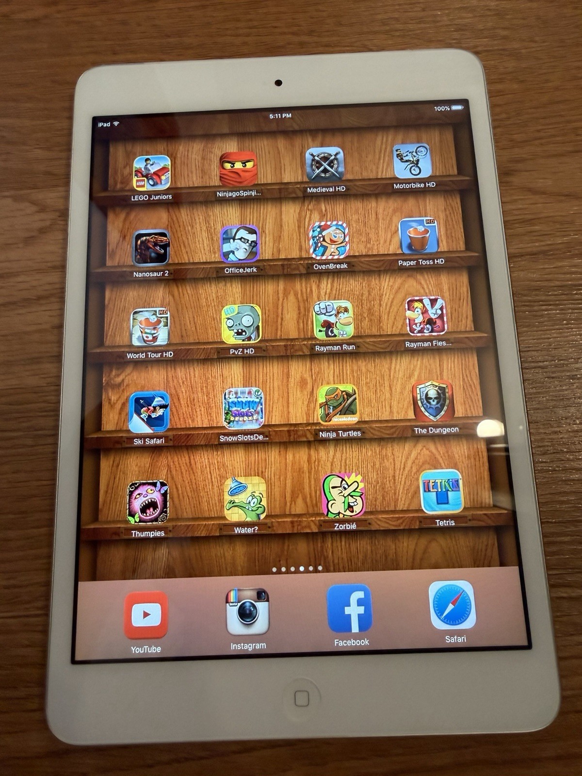 100 Rare Retro Games iPad Mini 1st Gen 16GB Contra Soulcalibur Six-gun Lego