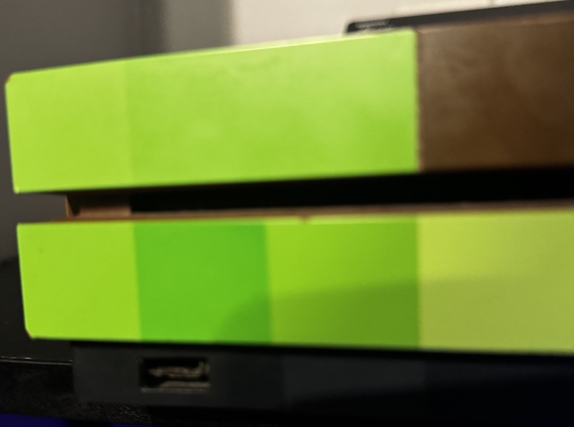 Xbox One S Minecraft Limited Edition 1TB Console w/Cords TESTED Works Fast Ship