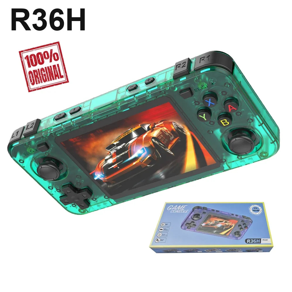 BOYHOM R36H Dual-RAM Portable Video Player with 3.5 inch IPS Screen