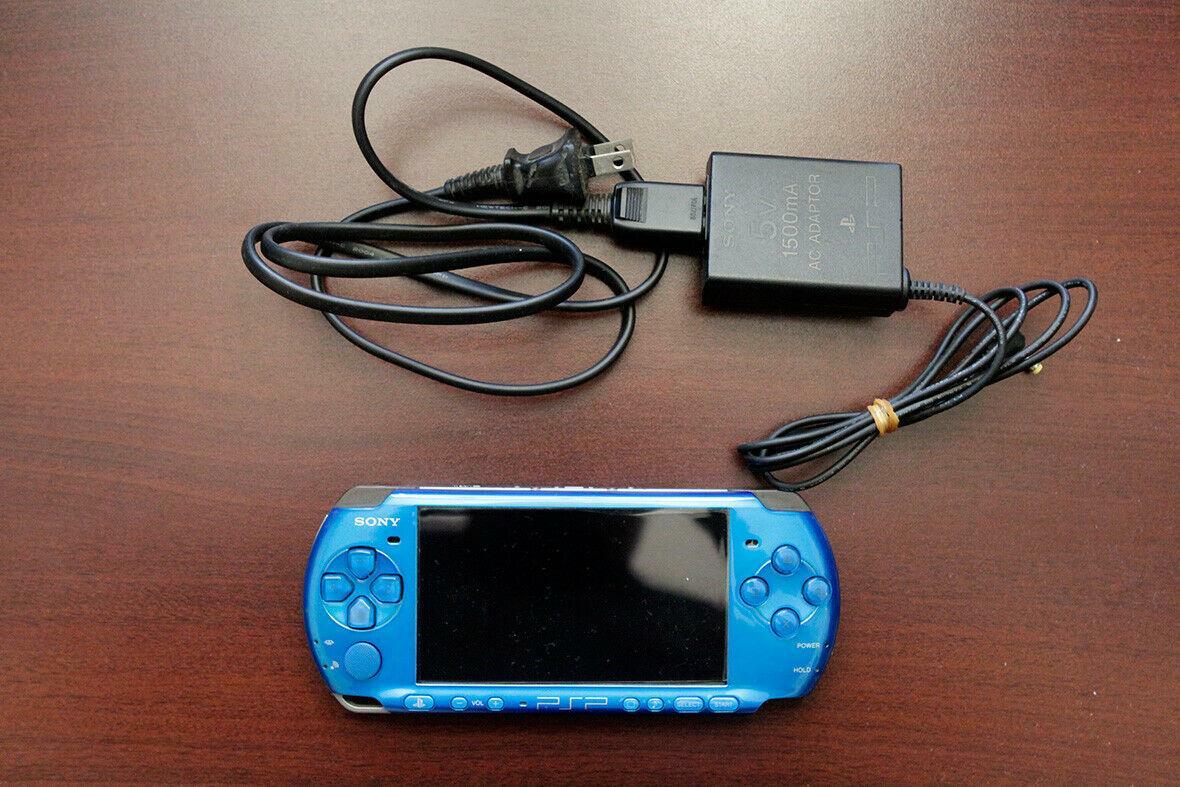 PSP-3000 console blue v-good Japan PlayStation Portable system US Seller