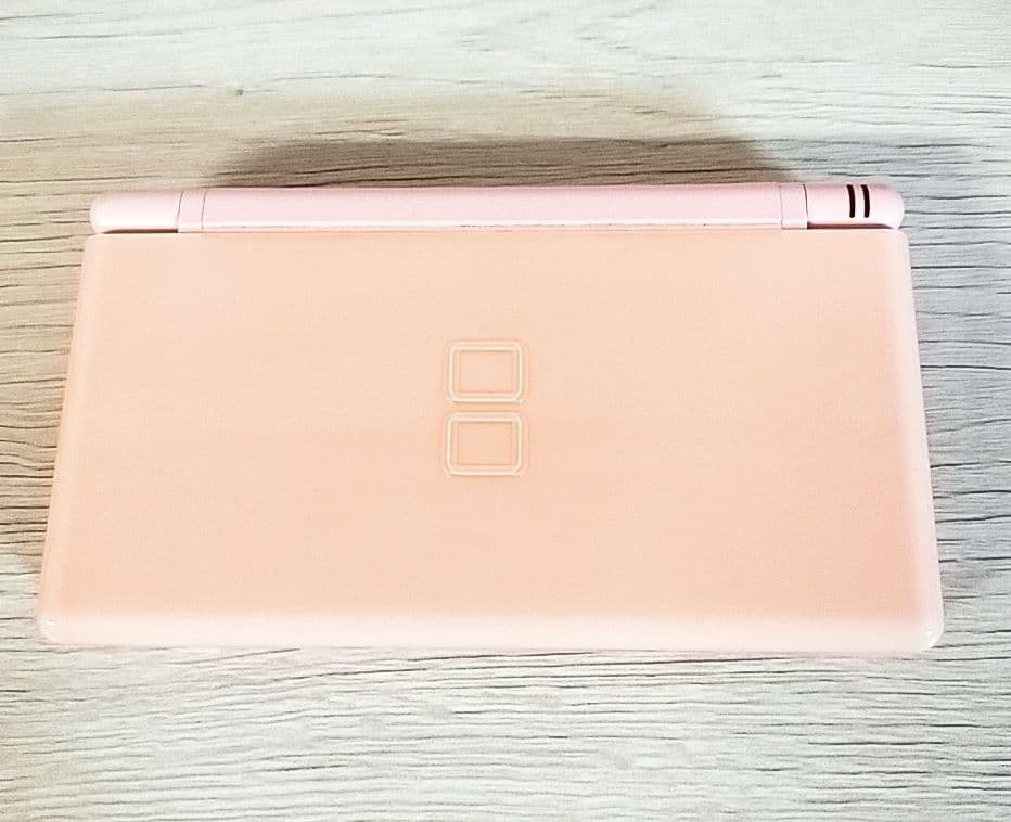 Nintendo DS Lite noble pink game Console Japan japanese model W/charger Tested