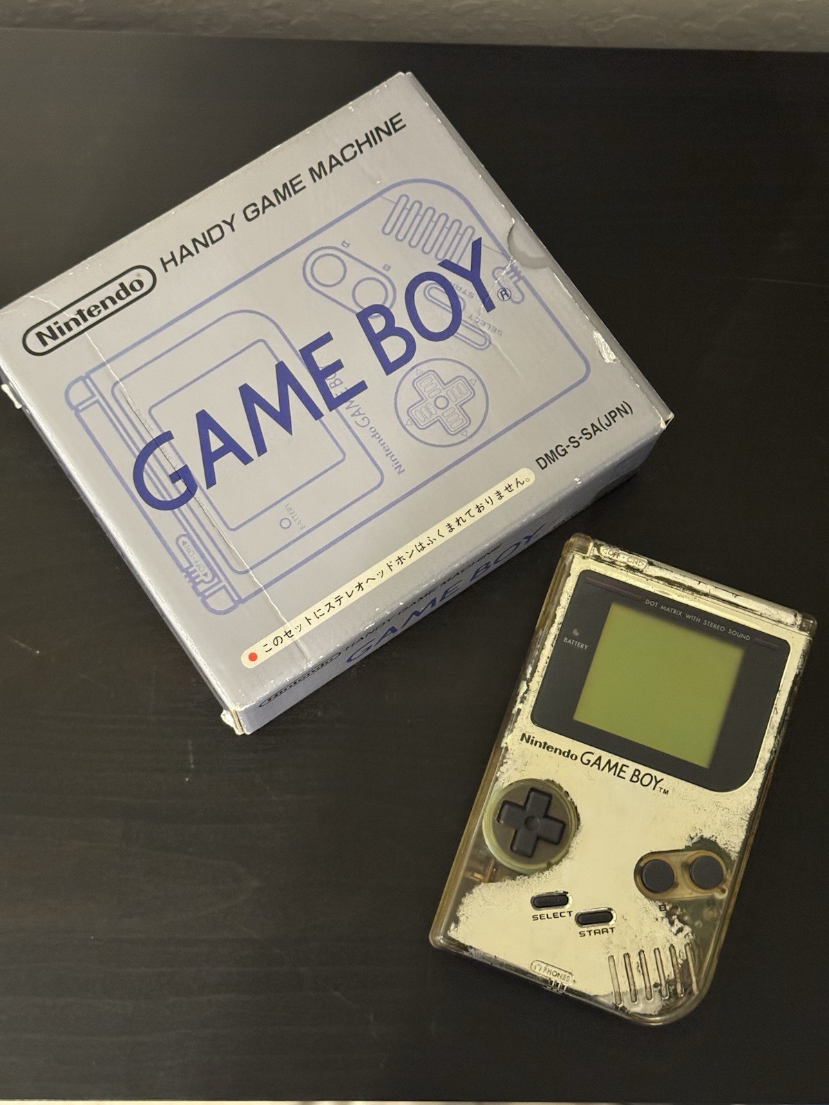 Rare Promo Silver Nintendo Game Boy Handheld System DMG-01