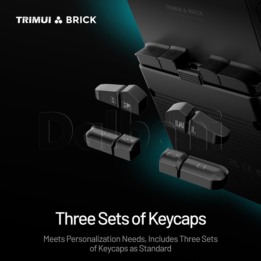 TrimUI Brick Red Open Source Handheld Game Console with 64GB