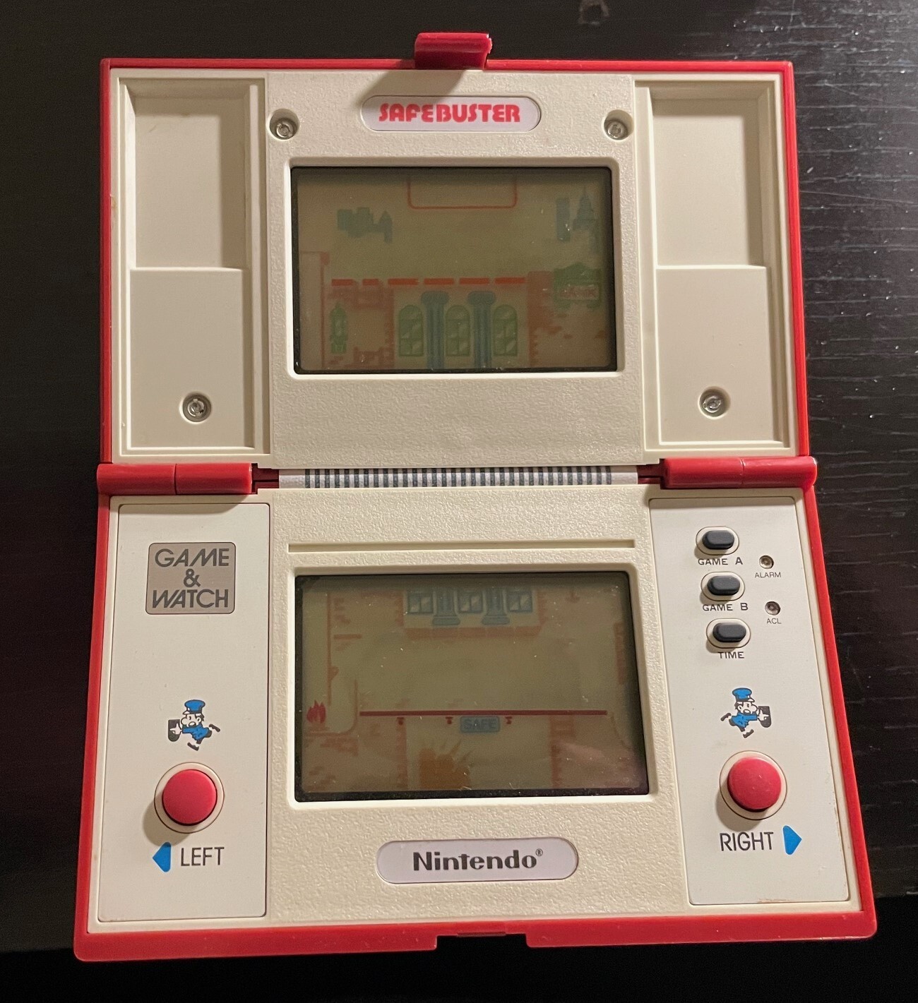 NINTENDO SAFEBUSTER 1988 – HANDHELD VIDEO GAME