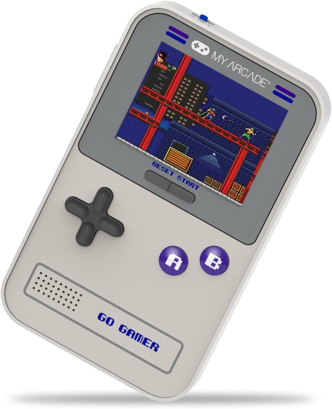 Go Gamer Classic-Purple: Preloaded Game Console with 300 Games
