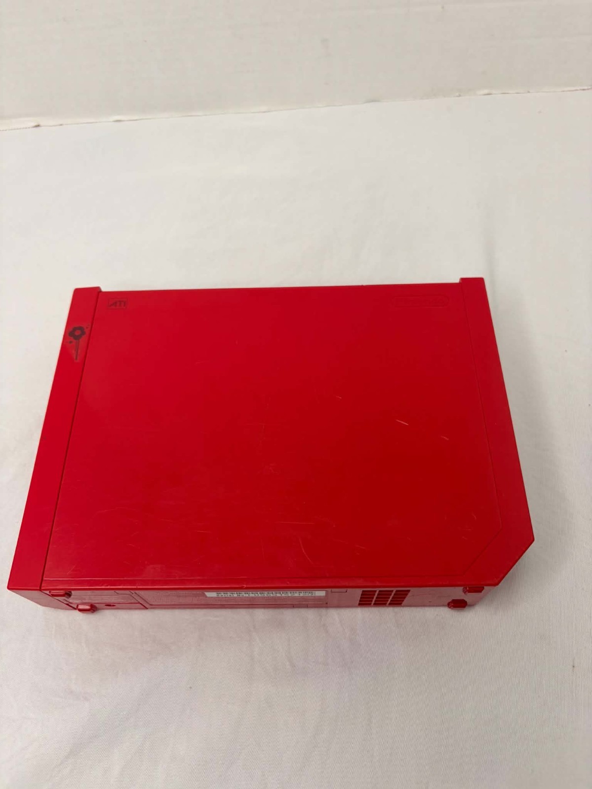 Nintendo Wii Console Gaming System Only RVL-001 Red Read