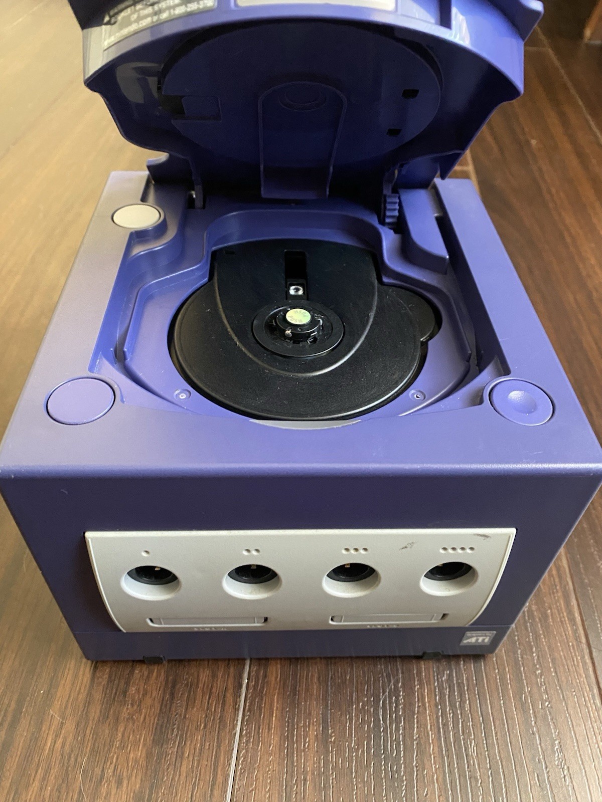 Nintendo- GameCube-Console System – Indigo-purple-tested -working – Complete Set