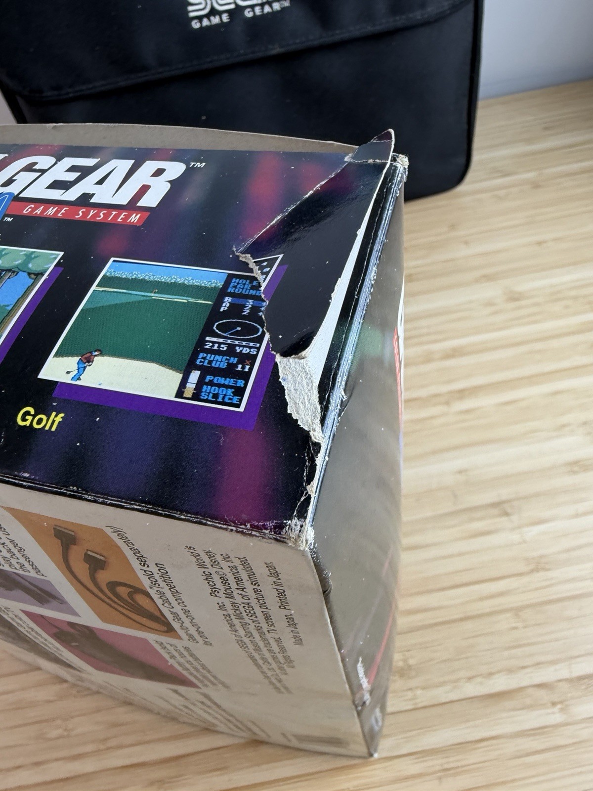 SEGA Game Gear Handheld video game CIB system NICE cosmetic shape screen issue